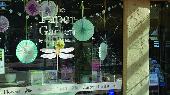 The Paper Garden Boutique: From broadcast to paper crafts